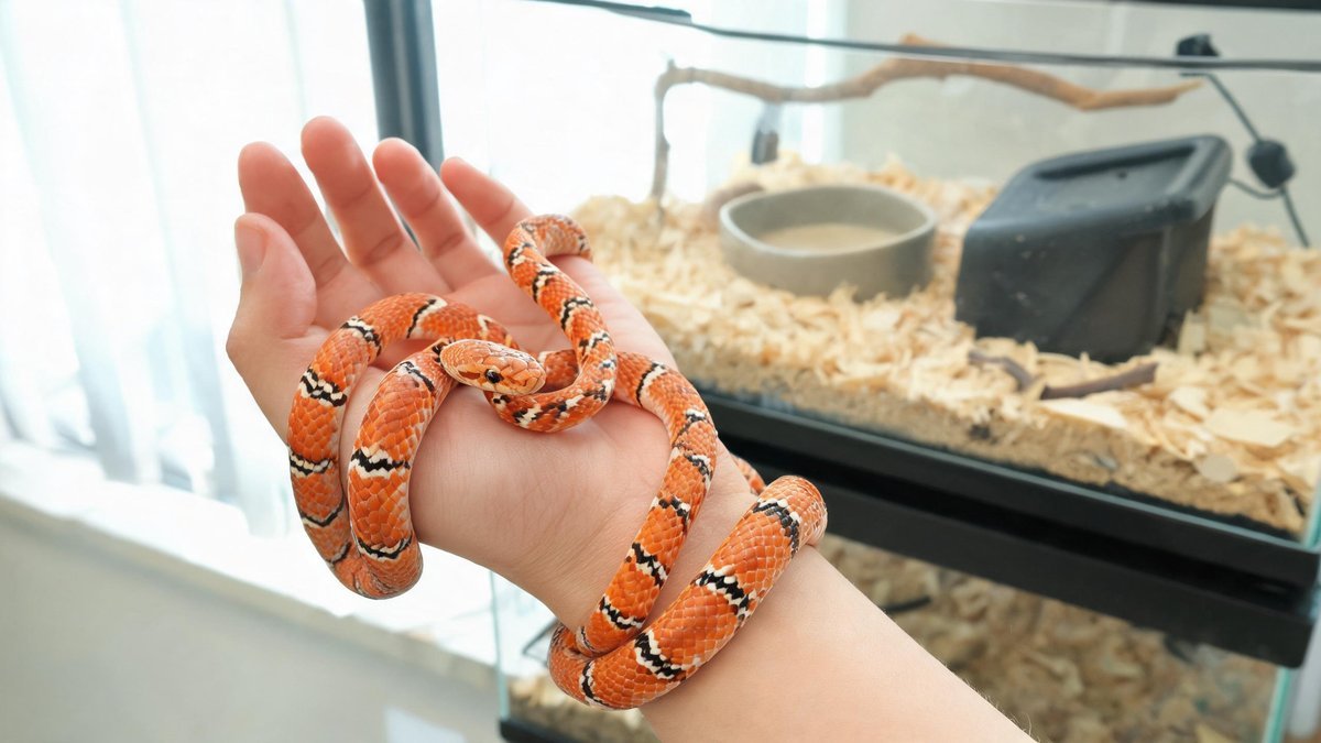 Corn Snake Beginner Guide: Handling, Setup & Feeding