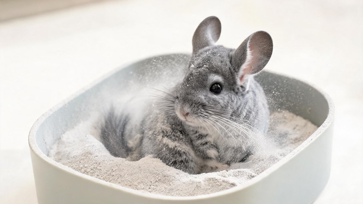 Chinchilla Essentials: Dust Baths, Temperature Control, and...
