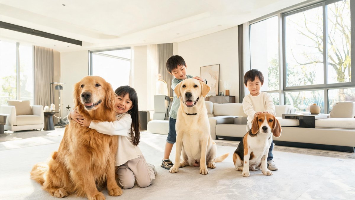 Best Dog Breeds for Families with Children